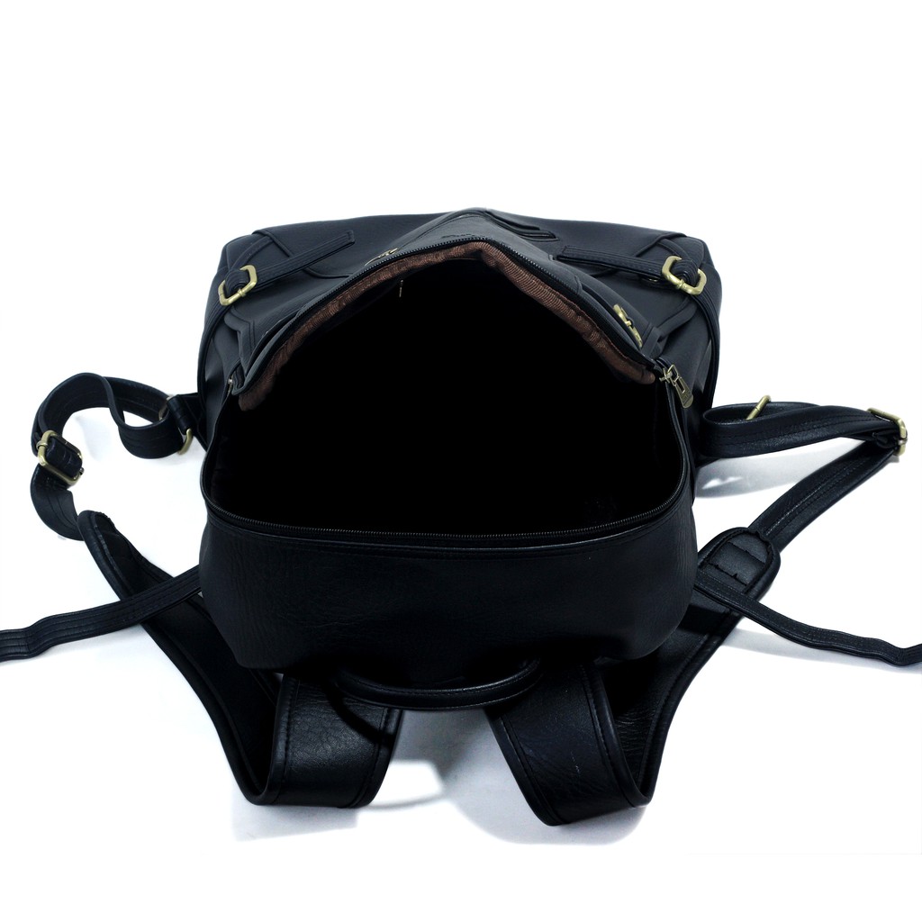 Balo da năng CNT BL42 unisex sành điệu Đen