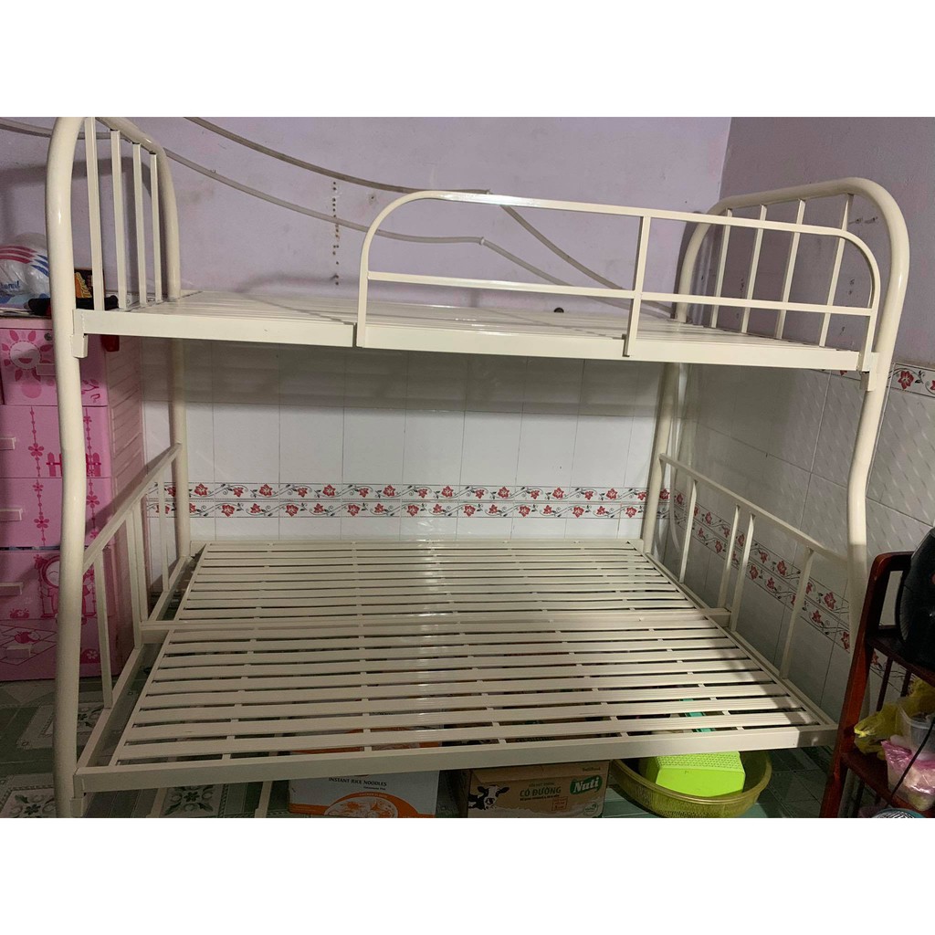 Giường tầng khung tròn 1m2x1m6x2m | BigBuy360 - bigbuy360.vn