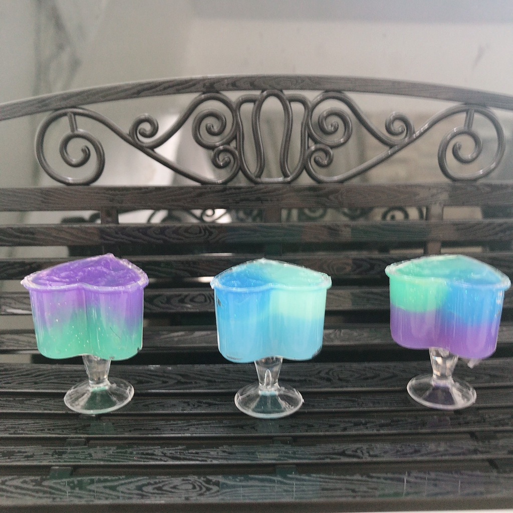 Ly cốc đồ chơi resin handmade tạo hình galaxy