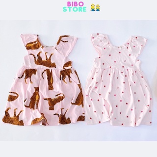 Đầm cánh tiên thun lạnh bé gái 2-6tuổi bibo store
