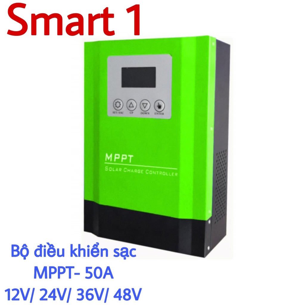 Điều khiển sạc năng lượng mặt trời MPPT 50A Smart1 MPPT - 50A