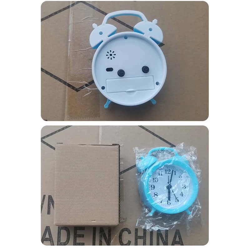 Đồng Hồ Để Bàn Mini Báo Thức -  Decor Bàn Học, Bàn Làm Việc Tiện Dụng - HÌNH TRÒN Dễ Thương - DHBT03 - Gia Dụng Tý Tẹo