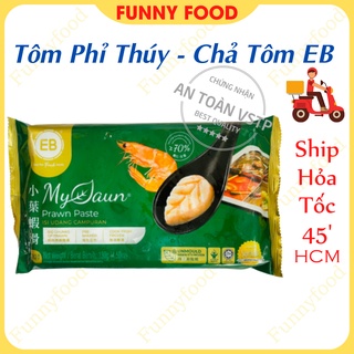 Chả Tôm EB 130g Tôm Phỉ Thúy Thả Lẩu, Nướng, Chiên - Malaysia Ship Hỏa Tốc