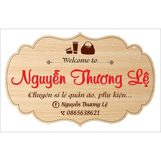 Biển gỗ, bảng hiệu gỗ online
