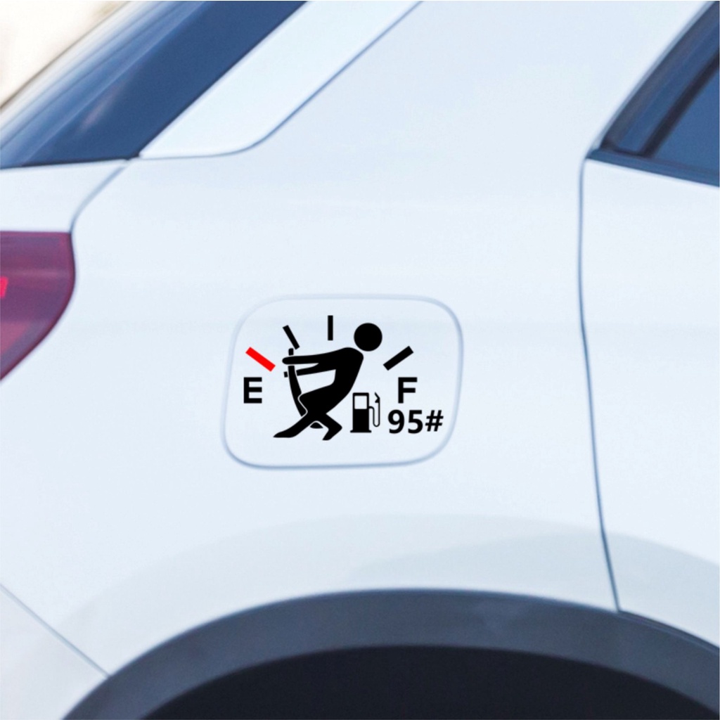 Decal dán bình xăng xe hơi