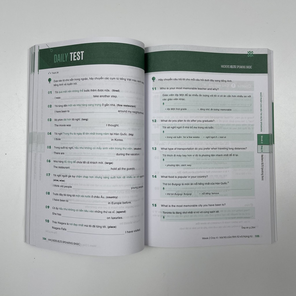 Sách - Hacker Ielts Basic - Speaking