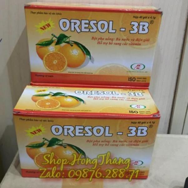 Bột pha uống ORESOL -3B Bù Nước Và Chất Điện Giải