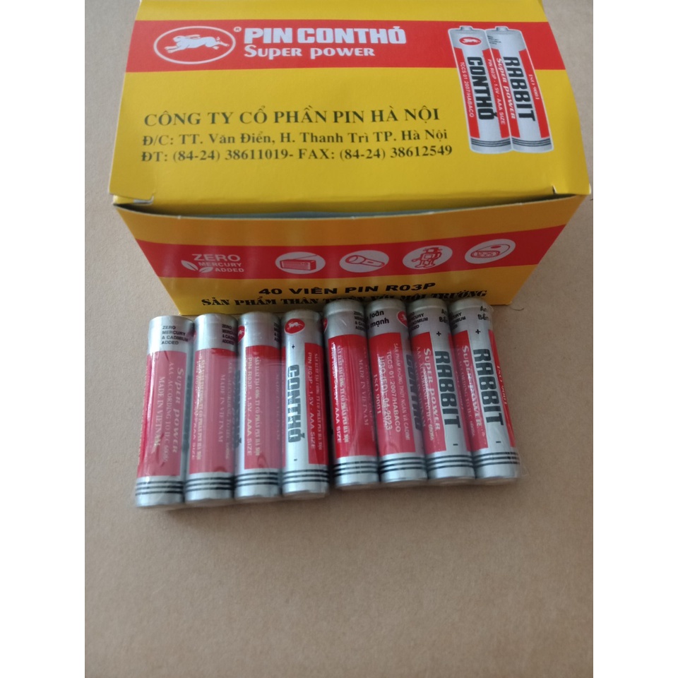 Com bo 4 viên pin điều khiển tivi các loại