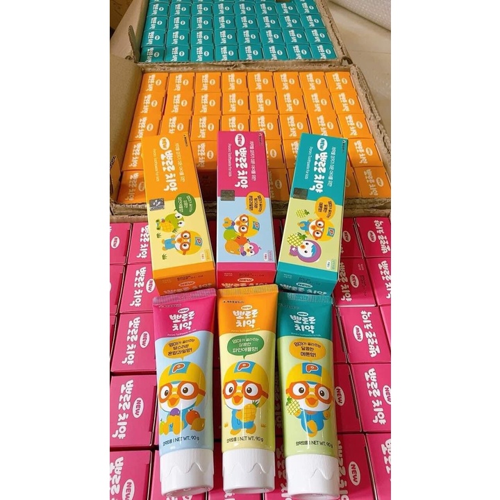 Kem đánh răng Pororo Hàn Quốc cho bé 90g