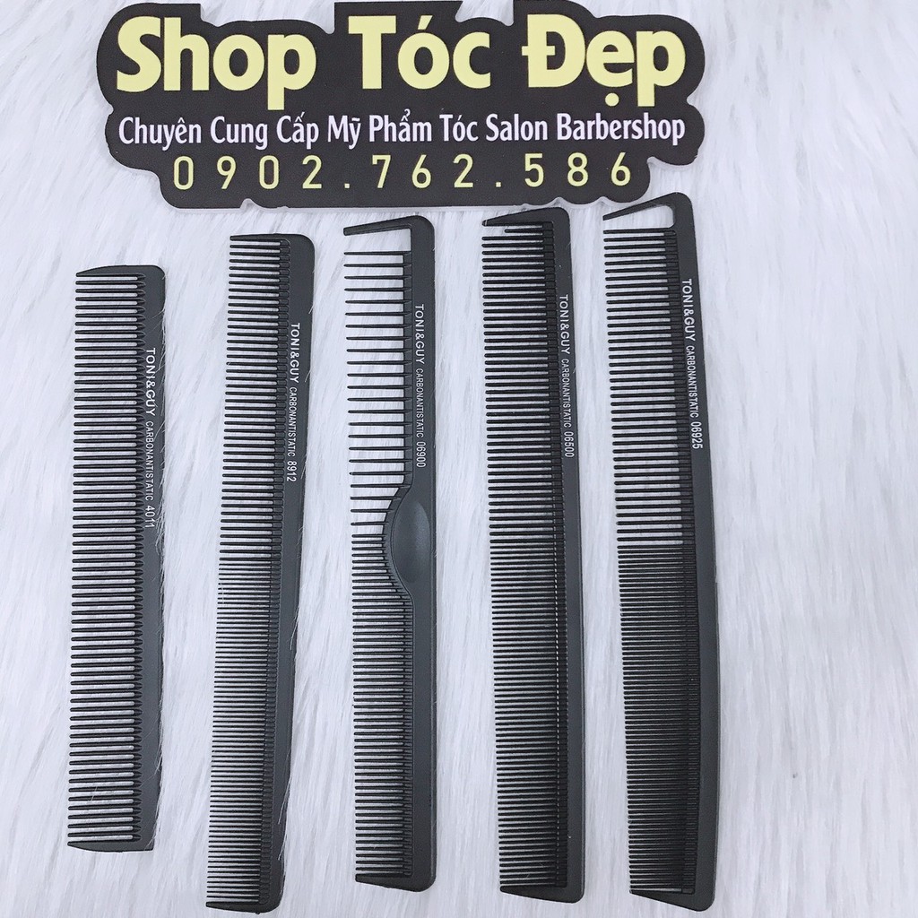 Lược cắt tóc nam nữ TONY-GUY chuyên nghiệp salon &amp;barber( nhiều mã)