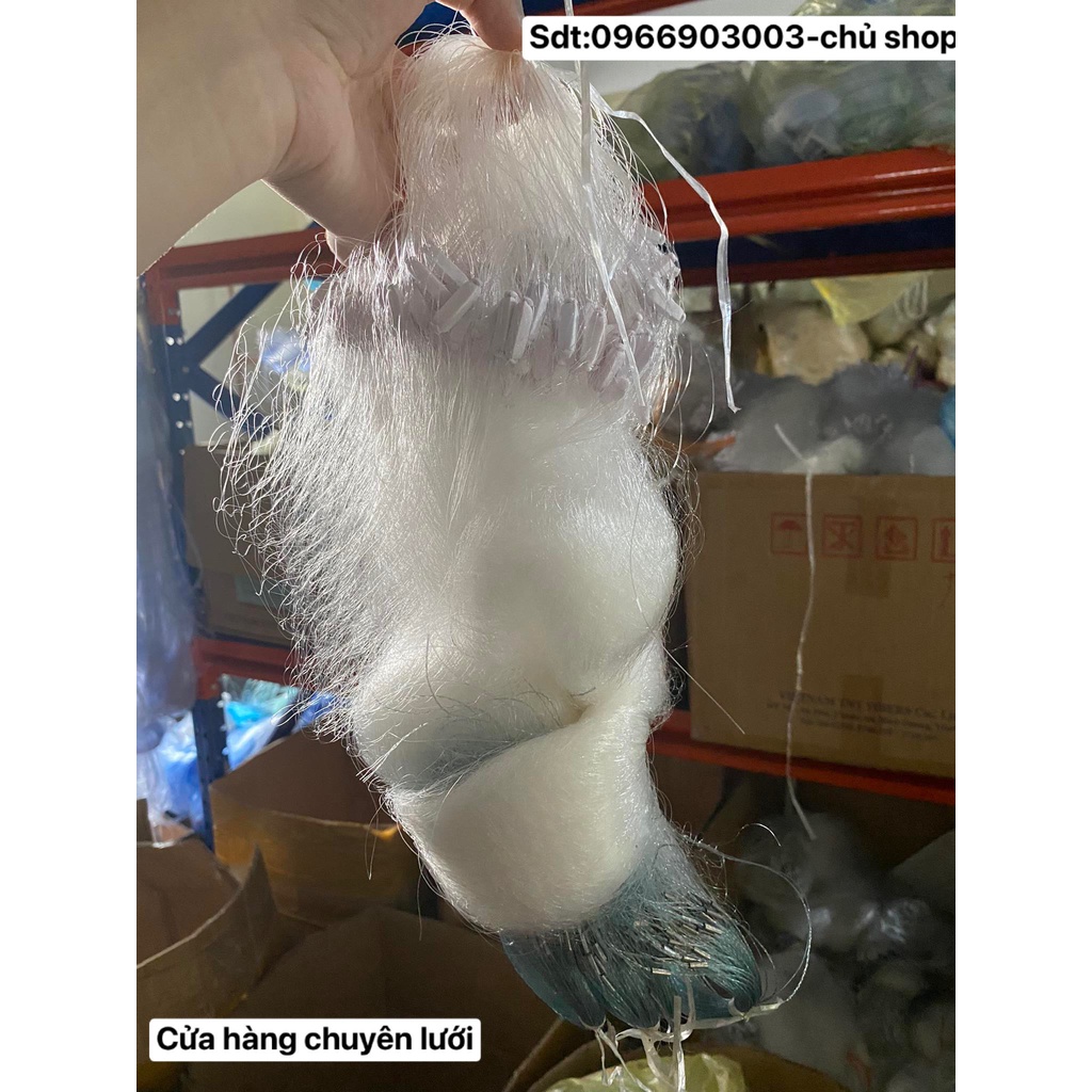 Lưới đánh cá,tôm then 1, cao 70cm dài 30m