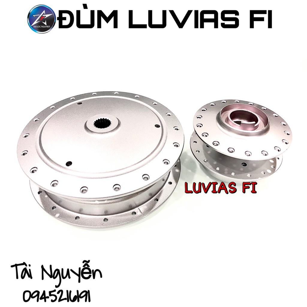 ĐÙM ĐÚC BẠC CHO LUVIAS XC/FI XUỐNG BÁNH CĂM