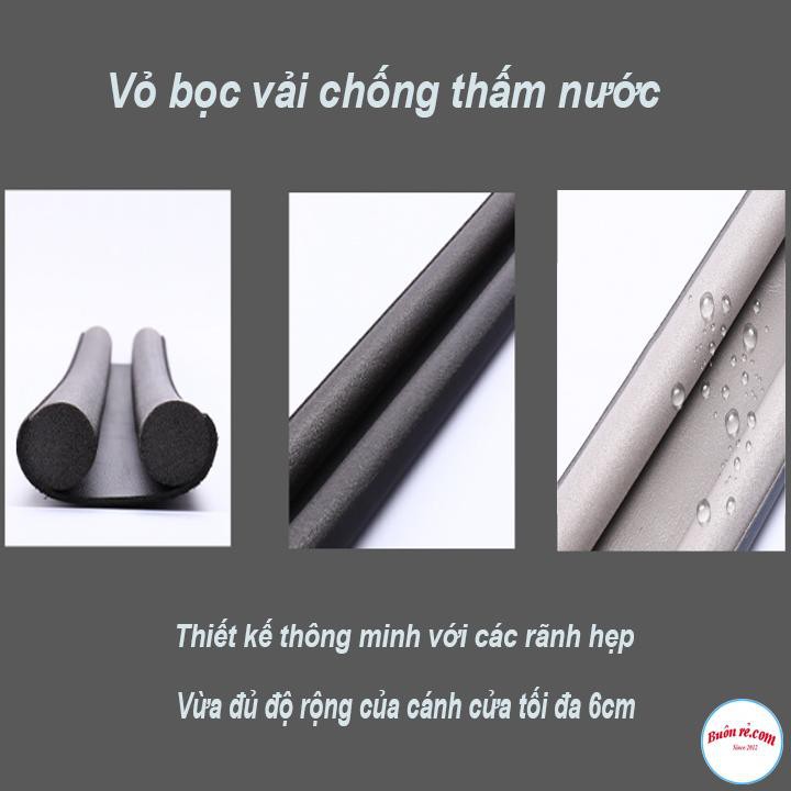 Thanh Nẹp Xốp Chặn Khe Cửa LOẠI 1 DÀI 95CM Chống thoát khí điều hòa, chắn bụi bẩn, ngăn côn trùng,... - 00813