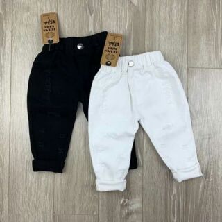 Quần kaki đen trắng size đại