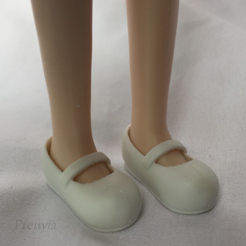 [PRETTYIA] Lovely 1/6 Shoes Belt Ballet Shoes Flats For Blythe Clothing Accessory 3