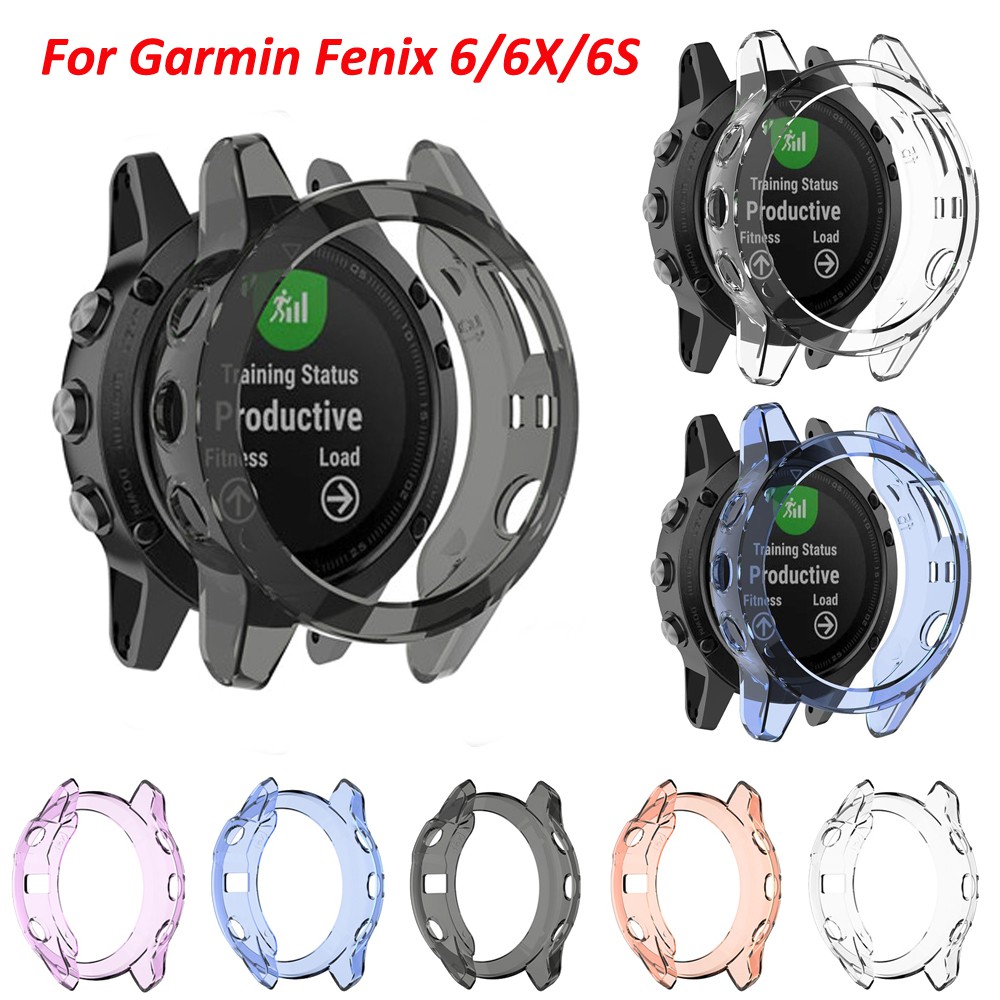 Dành cho Garmin Fenix 6S / 6 / 6X Plus Pro, Vỏ TPU silicon cho Garmin Fenix 6X Pro / Fenix 6 Pro Sol