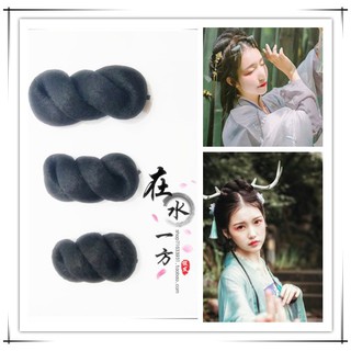 búi tóc xoắn làm tóc cổ trang