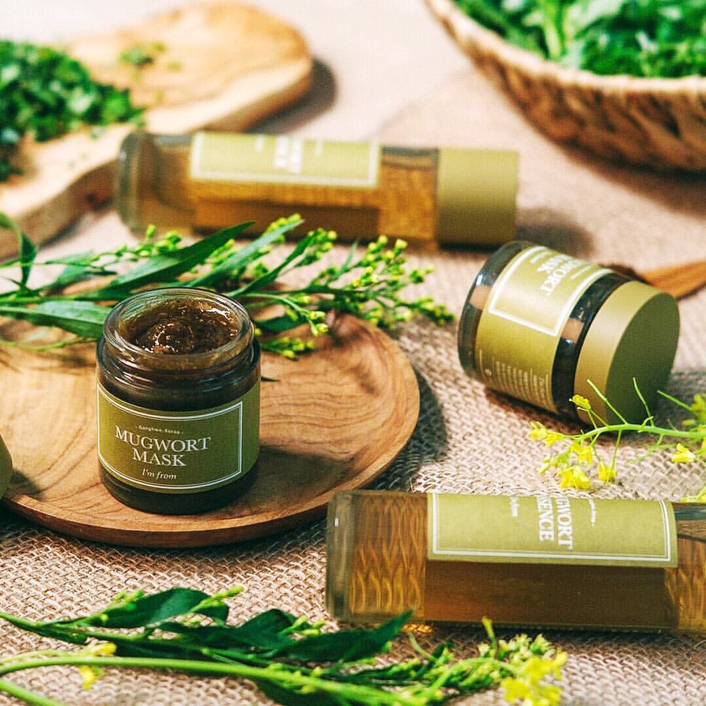 Mặt Nạ Ngải Cứu Giảm Viêm, Giảm Đỏ I'm From Mugwort Mask 110g