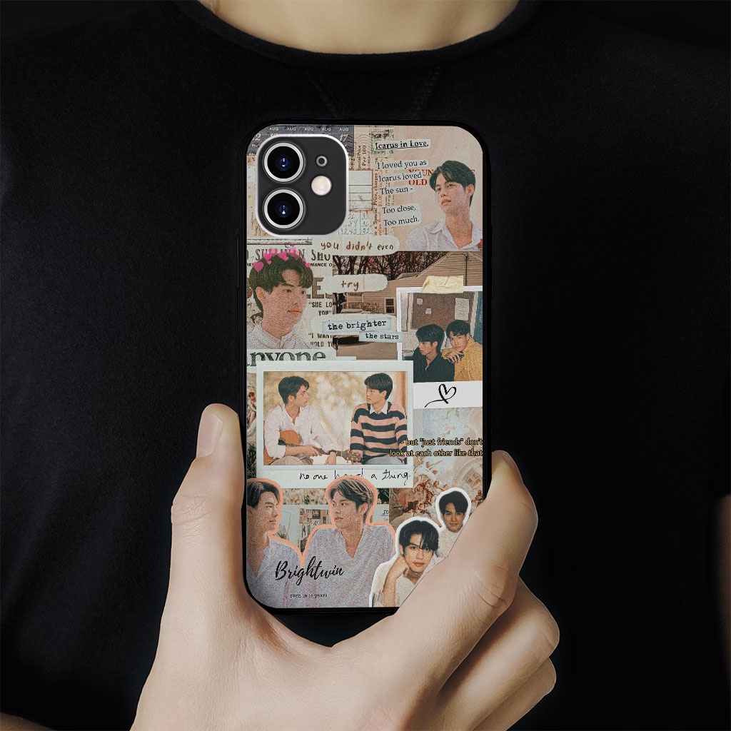 Ốp lưng brightwin collage cho iphone đủ dòng từ 6 - 13 BAW20220012