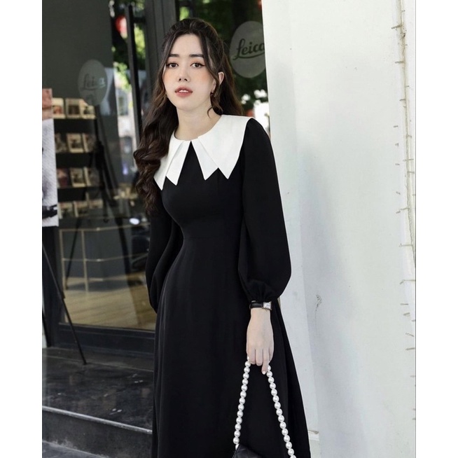 Đầm đen Vintage