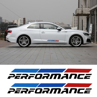 Bộ 2 sticker dán trang trí cho xe bmw m performance e60 e63 e90 e92 e93 x1 x3 x5 x6 m3 m5 m6