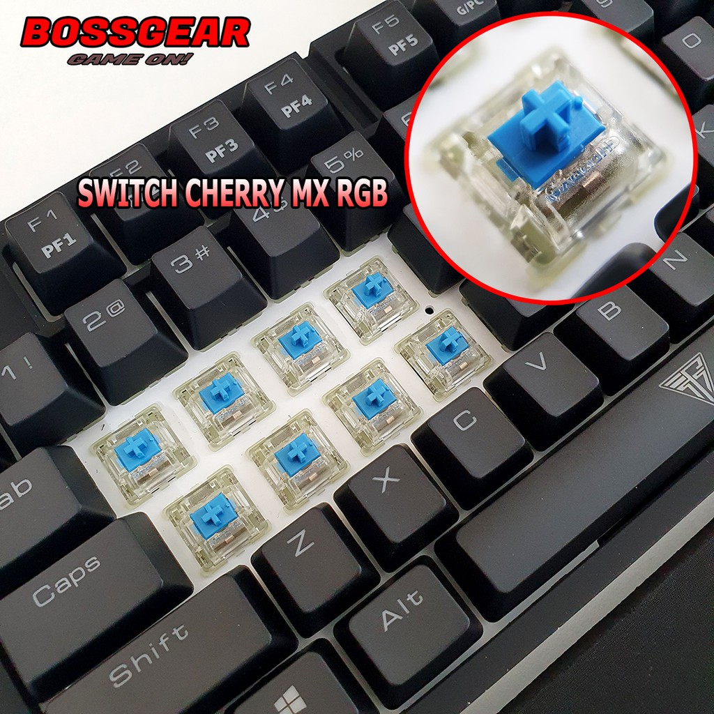 [Mã SKAMPUSHA7 giảm 8% đơn 250k]Bàn Phím Cơ INSIST G55 RGB ( CHERRY MX BLUE SWITCH, LED RGB )