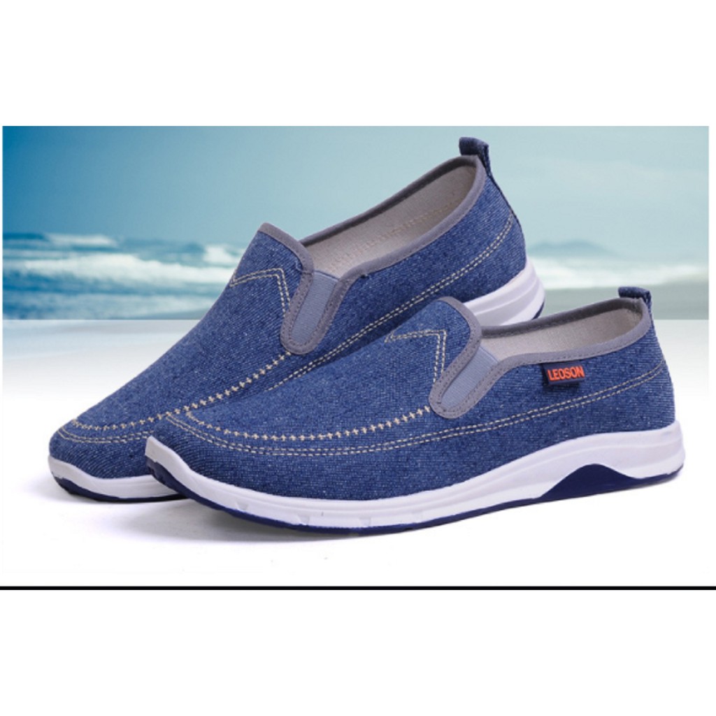 GIÀY LƯỜI JEAN NAM(kèm ảnh thật) | BigBuy360 - bigbuy360.vn