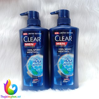 Combo 2 Dầu Gội Clear Men Thái Lan 390ml