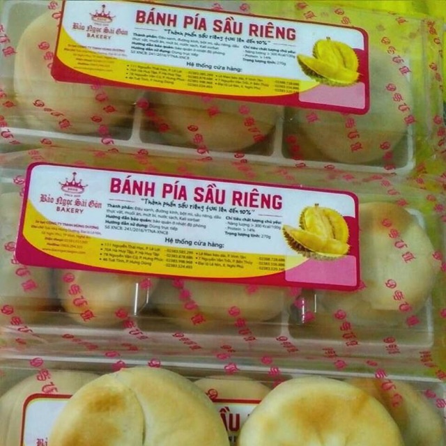 Sỉ 20 hộp bánh pía sầu riêng