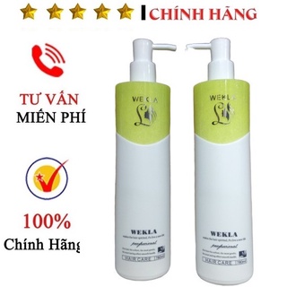 Cặp dầu gội xả Wekla Đức dưỡng tóc siêu phục hồi suôn mượt 780ml