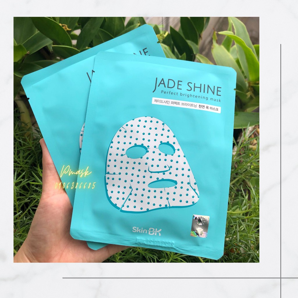Mặt Nạ Dưỡng Trắng Ngọc Bích Jade Shine - Dưỡng Ẩm, Phục Hồi Da