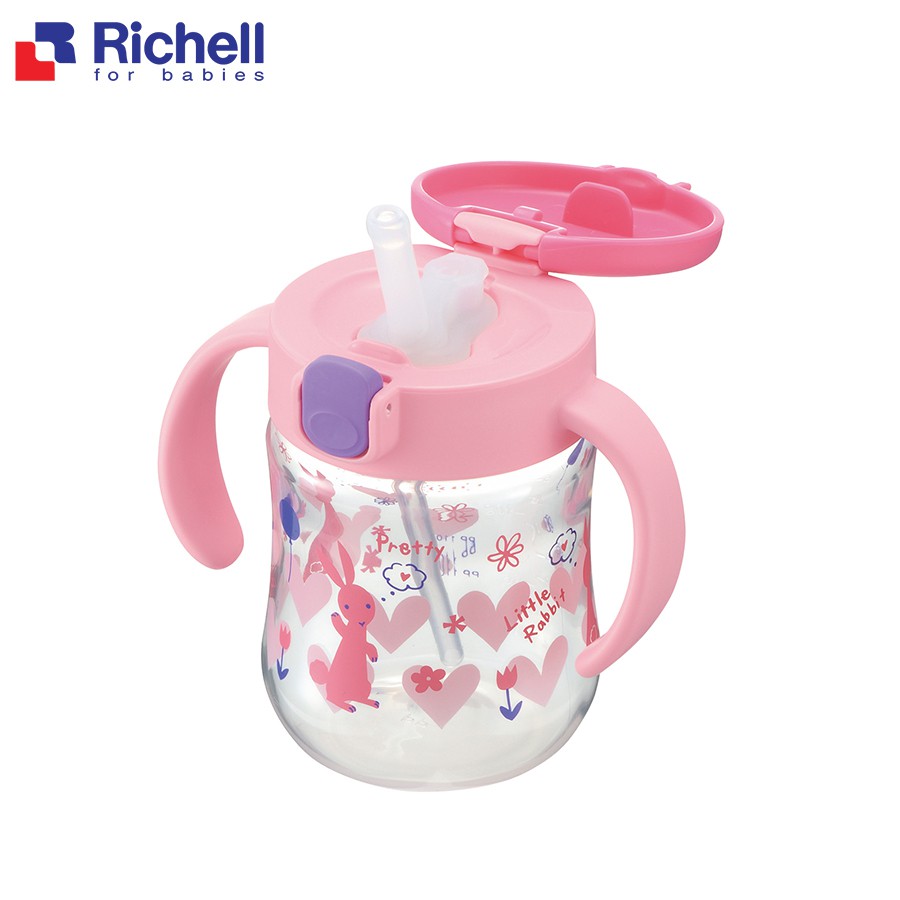 Bộ 2 ống hút cho cốc ống hút T.L.I Richell RC93796