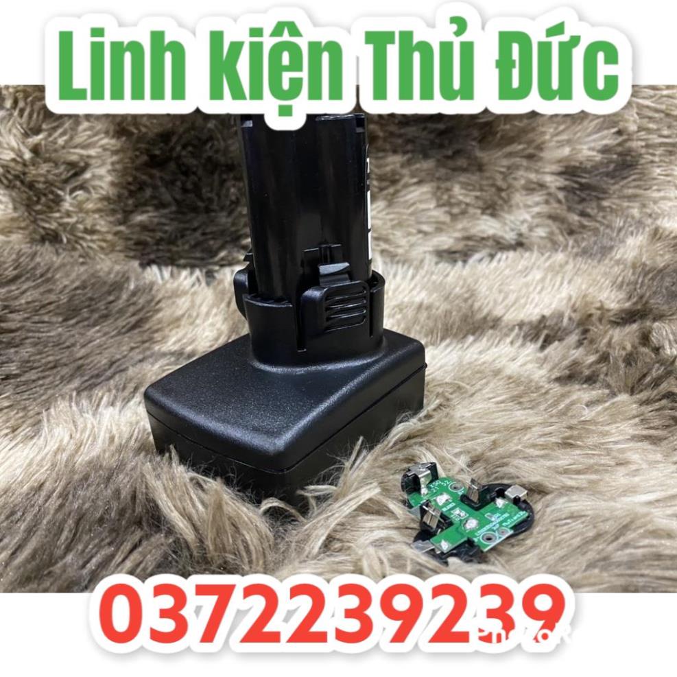 Lktd BN. Vỏ và mạch pin chứa 6 cell Makita BL1030 10.8V Li-ion, nhận sạc zin makita.