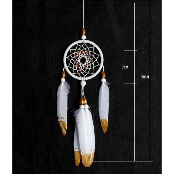 Phụ kiện treo trang trí Dream Catcher XR108, phụ kiện treo xe treo túi xách