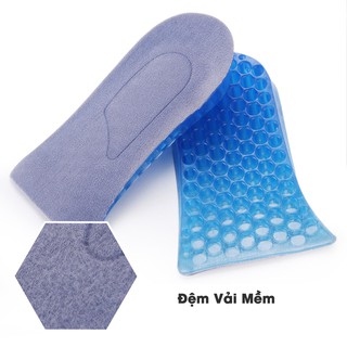 Lót Giầy Tăng Chiều Cao Silicon (Loại 2 lớp 4cm)