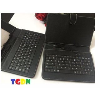 Bao Da Bàn Phím Bao Da Kèm Bàn Phím Cổng Micro USB Cho Điện Thoại/ Máy Tính Bảng 7 Inch Cao Cấp 4.2-- rẻ lắm nè _-xả lỗ