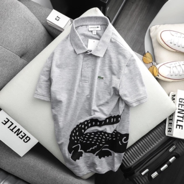 Polo Lacost3 big logo