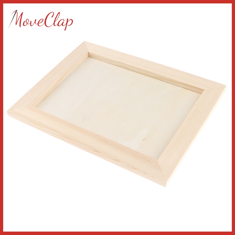 natural wooden photo frame picture frame art frame desktop display 18x14cm
