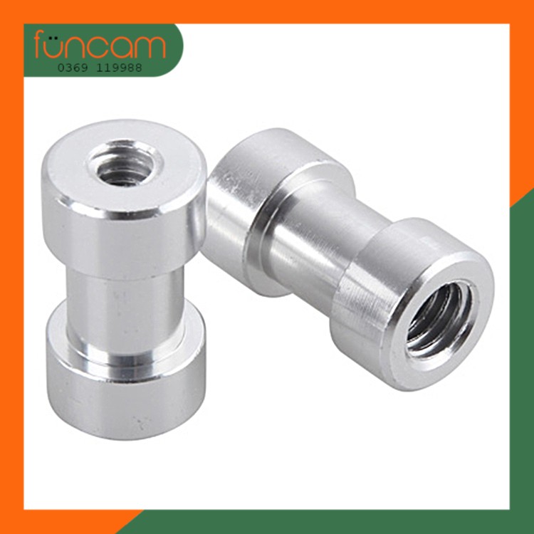 Ốc chuyển đổi female 14" sang 3/8" gắn gá dù