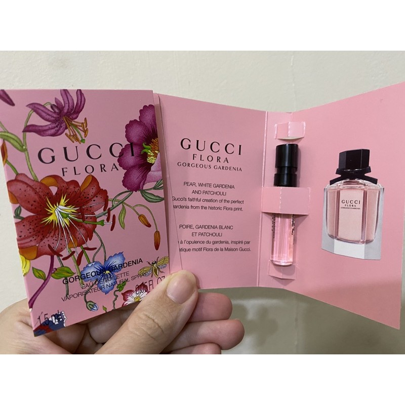 mẫu thử nước hoa Gucci Flora và Gucci Guity Absolute cho nữ