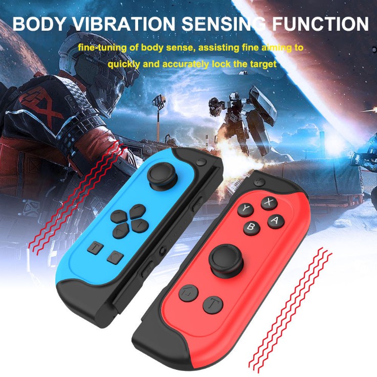 Tay cầm điều khiển chơi game không dây tiện dụng cho Nintendo Switch