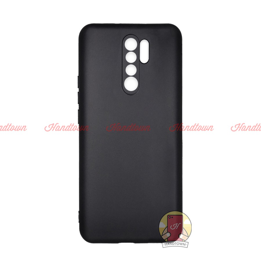 Ốp Lưng Redmi 9 / 9A / 9C Silicone TPU Dẻo Đen Chống Ố