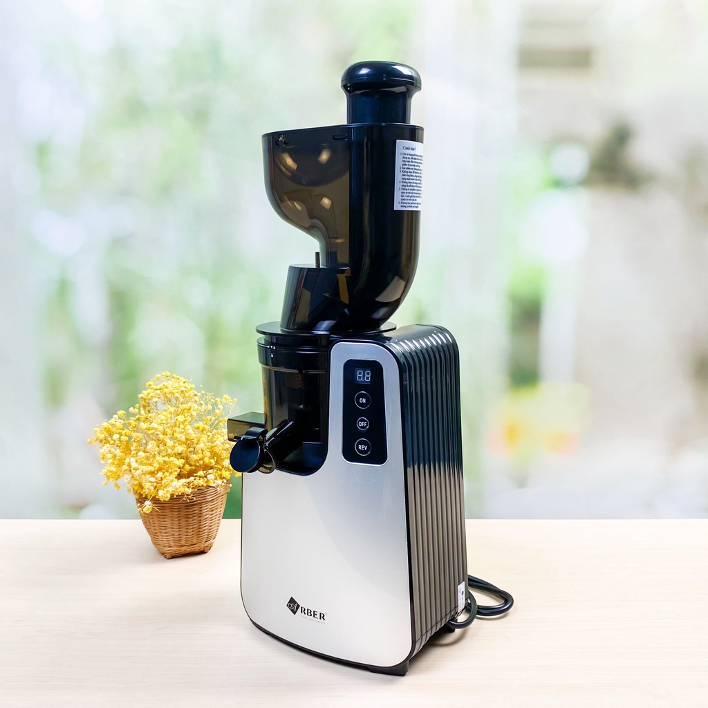 Máy ép chậm chính hãng Arber, máy ép trái cây kiệt nước cao cấp