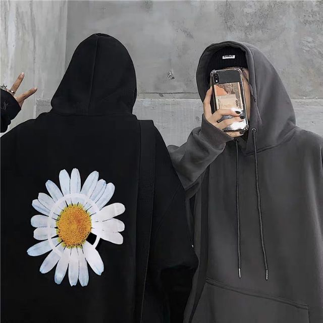 Áo hoodie logo hoa cúc GD ulzzang cá tính 2019 (G-Dragon) KÈM 2 ẢNH THẬT CUỐI