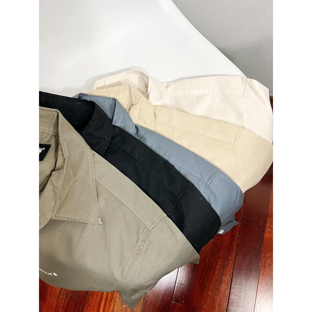 Áo SƠMI TAY DÀI BASIC BY TWOCE BRAND