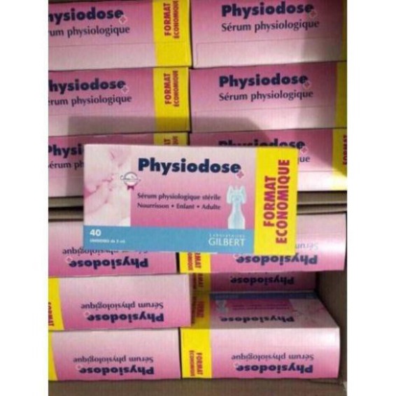 Nước muối sinh lý physiodose của Pháp
