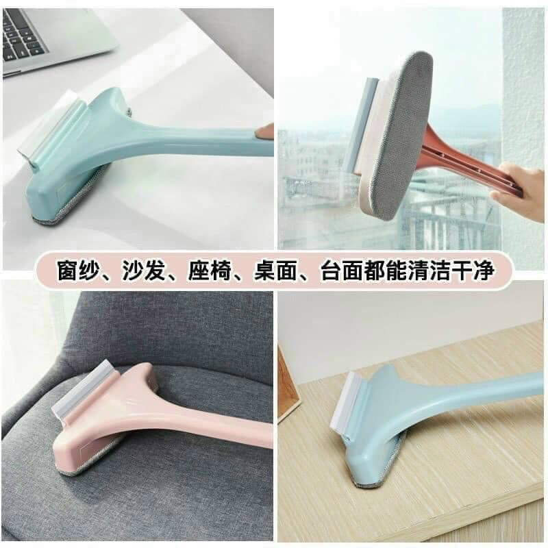 Cây lau kính cán dài 2 in 1 lau kính và gạt nước thế hệ mới có thể tháo rời tiện lợi khi lau dọn cửa xe ô tô