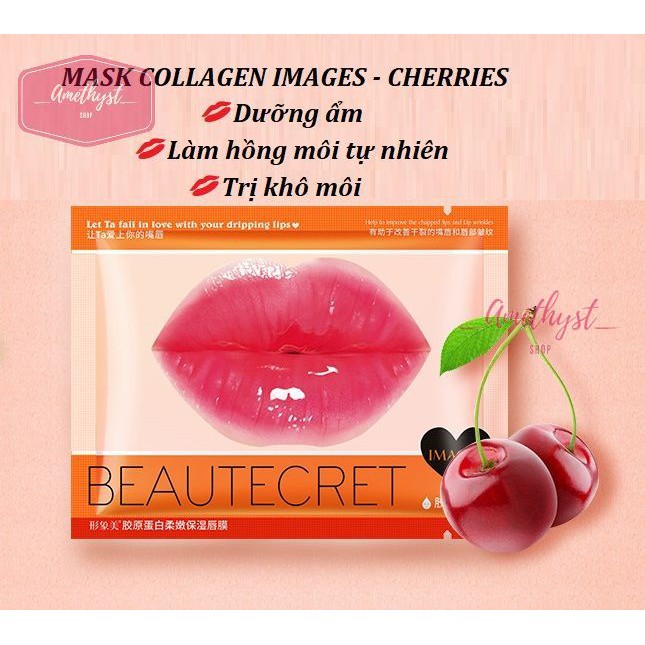 COMBO 20 Miếng Mặt Nạ Môi - Collagen Lips Moist Mask