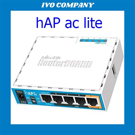 [Mã 254ELSALE giảm 7% đơn 300K] Thiết Bị Mạng Router Wifi Mikrotik hAP ac Lite RB952Ui-5ac2nD