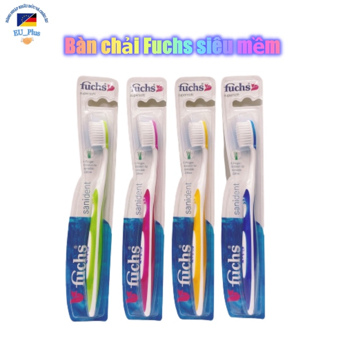 Bàn Chải Fuchs Sanident Loại Mềm (Đức) - Super soft